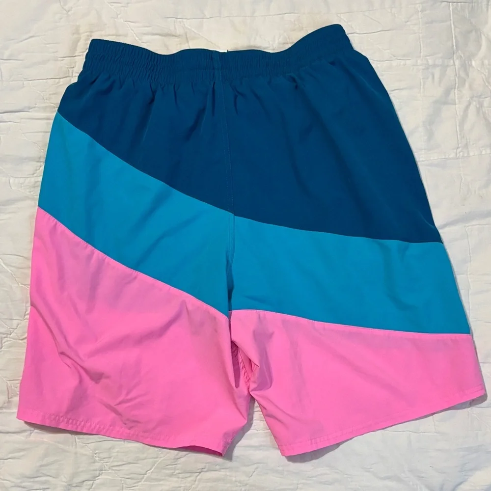 Nike‎ Men's Swim Trunks - Blue and Pink